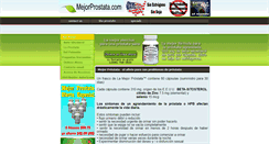 Desktop Screenshot of mejorprostata.com