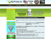 Tablet Screenshot of mejorprostata.com